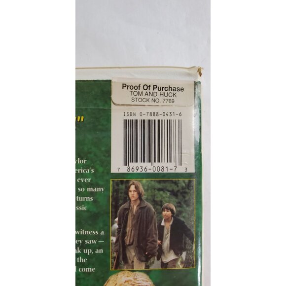 Tom and Huck VHS Tape - Walt Disney - Clamshell - Picture 5 of 6